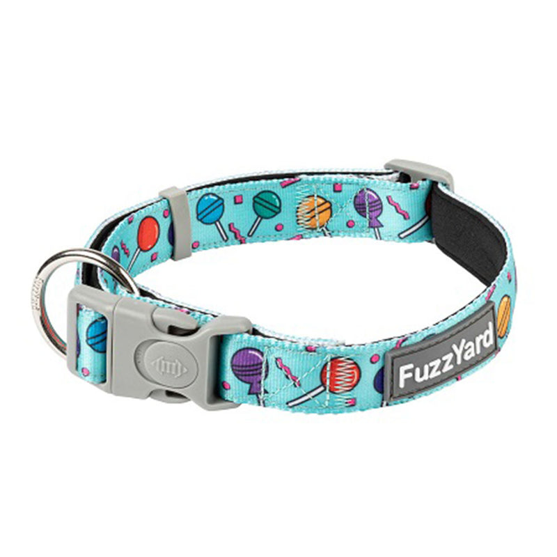 Fuzzyard Dog Collar Hey Suckers! S 25-38cm