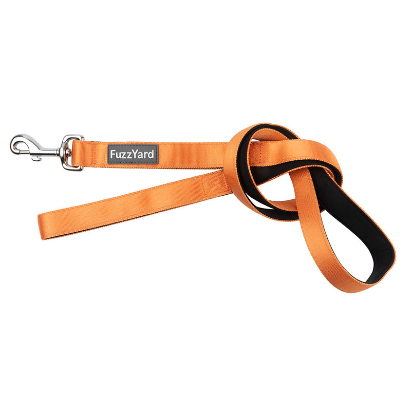 Fuzzyard Dog Lead Crush Orange S 1.5cm x 120cm