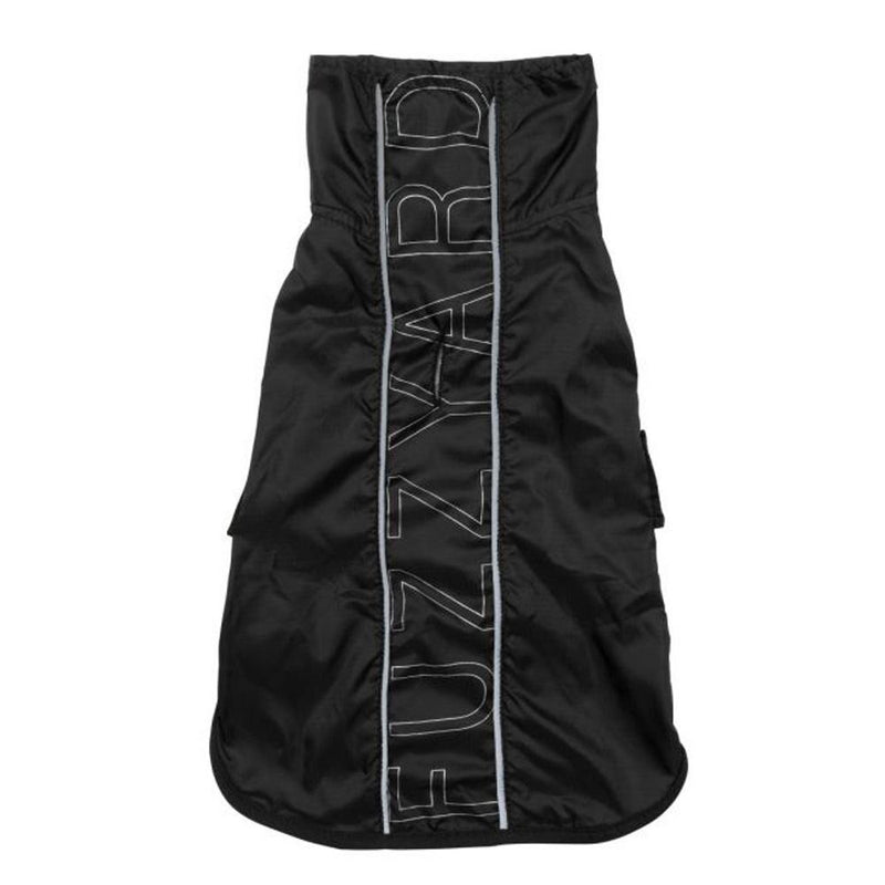 Fuzzyard Dog Osaka Raincoat Black Size 7