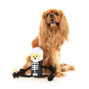 Fuzzyard Dog Plush Toy Halloween - Indiana Bones Rope