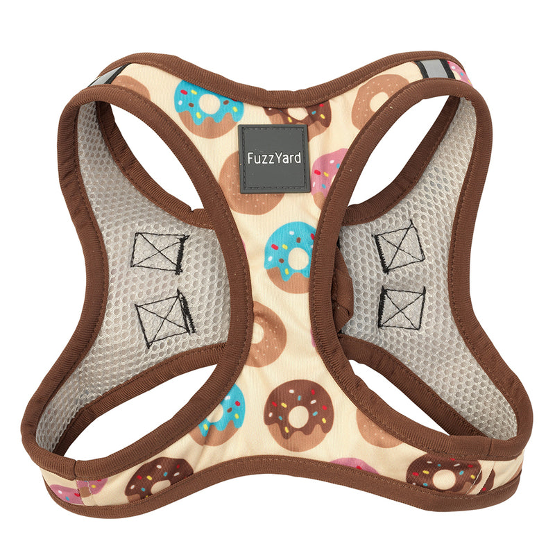 Fuzzyard Dog Step In Harness Go Nuts L