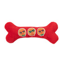 Fuzzyard Happy Howlidays Plush Dog Toy - Chrismutts Homies Bones S