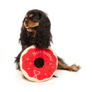 Fuzzyard Happy Howlidays Plush Dog Toy - Doh Doh Donut