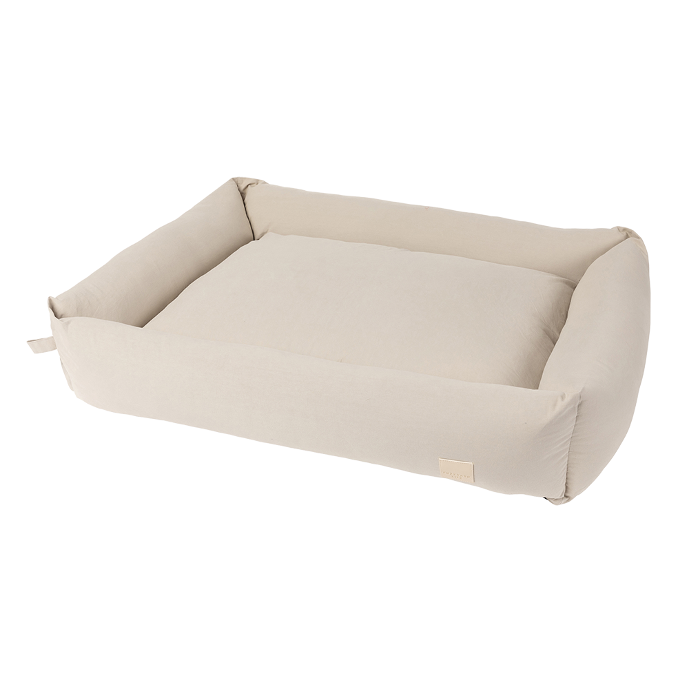 Fuzzyard Pet Bed Premium Lounge Life Sandstone L