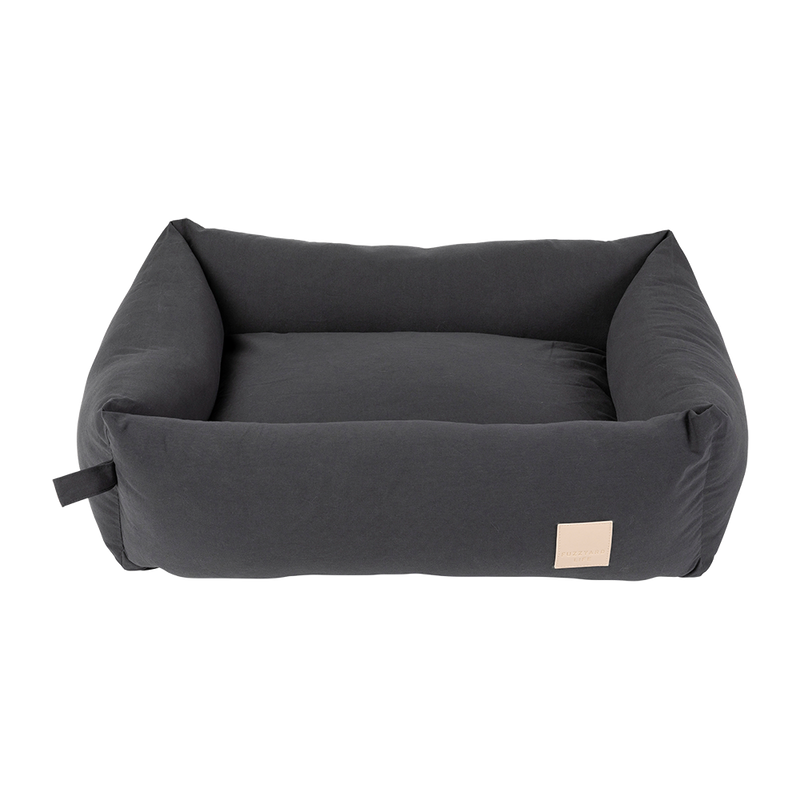 Fuzzyard Pet Bed Premium Lounge Life Slate Grey S