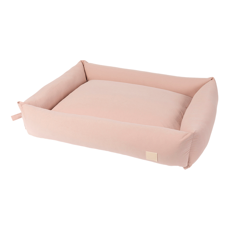 Fuzzyard Pet Bed Premium Lounge Life Soft Blush L
