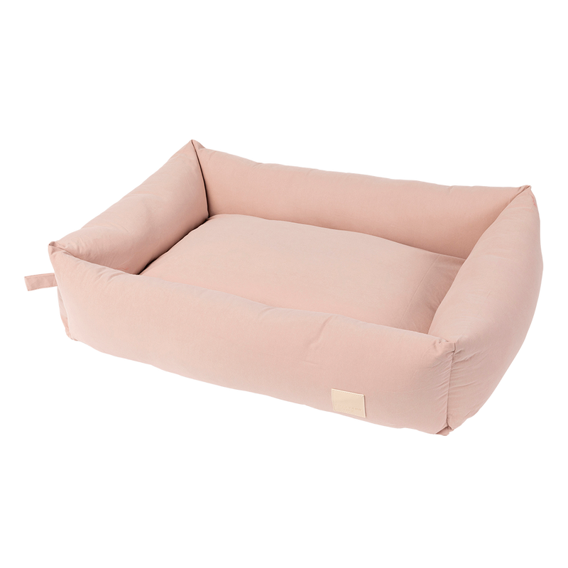 Fuzzyard Pet Bed Premium Lounge Life Soft Blush M