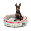 Fuzzyard Reversible Bed - You Drive Me Glazy M 65cm x 74cm