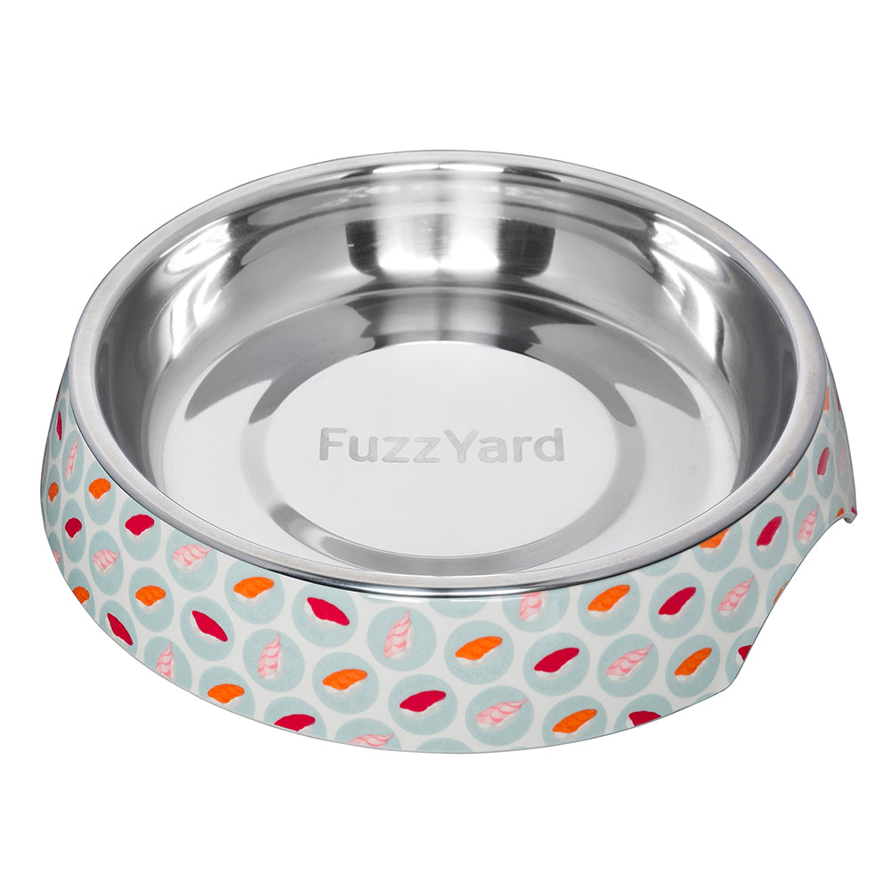 Fuzzyard Cat Bowl Melamine Sushi Delight Small