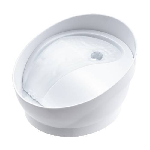 Gex Cat Pure Crystal Drinking Bowl Copan White 950ml