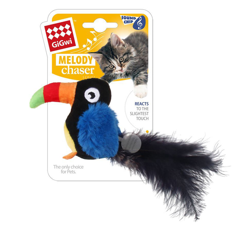 Gigwi Cat Toy Melody Chaser Tucan