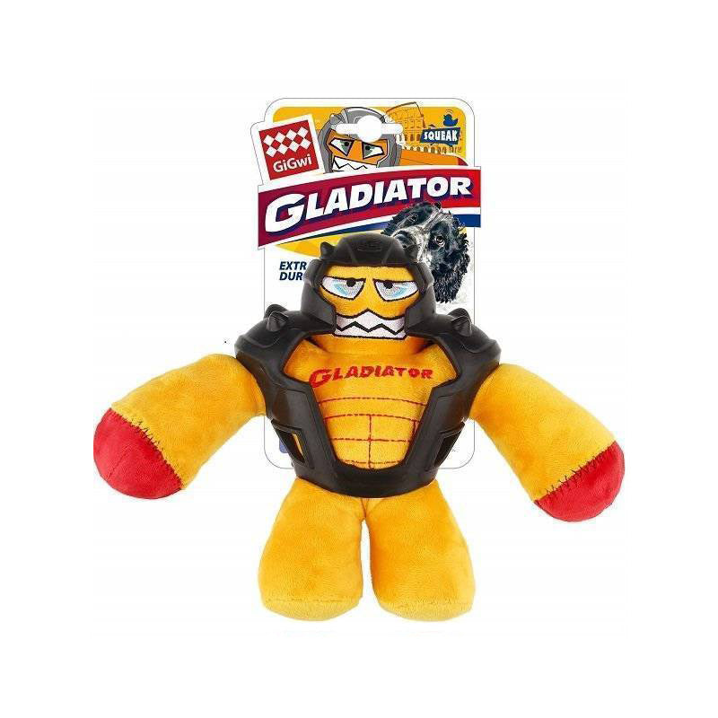Gigwi Dog Toy Gladiator Yellow