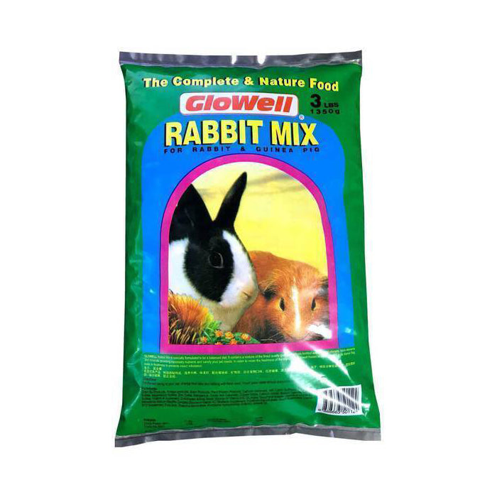 GloWell Rabbit Mix 3lbs