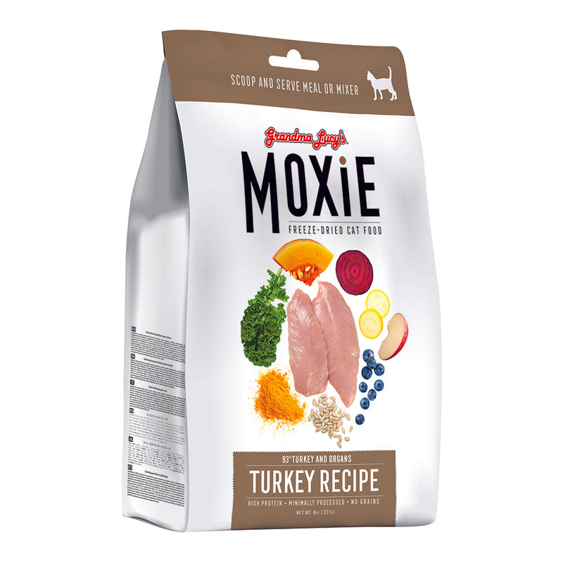Grandma Lucy's Moxie Freeze-Dried Cat Food - Turkey Recipe 227g