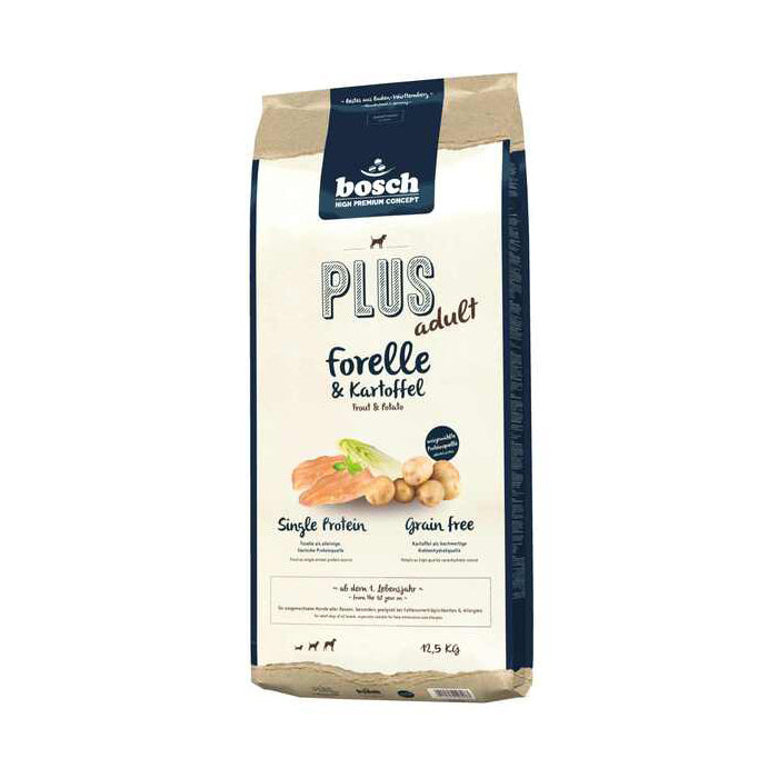 Bosch Dog Grain-Free Plus+ Trout & Potato 12.5kg