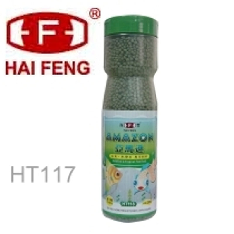 Hai Feng Amazon Goldfish & Tropical Fish Food Green S 250g