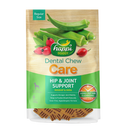 Happi Doggy Dental Chew Care Hard Chew Hip & Joint Support Rosehip & Okra Regular 150g