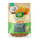 Happi Doggy Dental Chew Care Hard Chew Skin & Coat Support Honey & Coconut Oil Regular 150g
