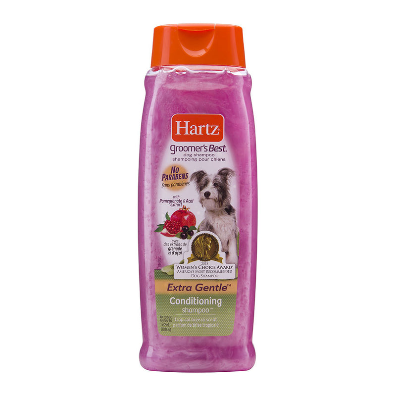 Hartz Groomer's Best Dog Extra Gentle Conditioning Shampoo 18oz