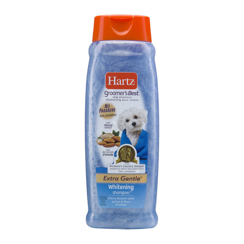 Hartz Groomer's Best Dog Extra Gentle Whitening Shampoo Cherry Blossom Scent 18oz