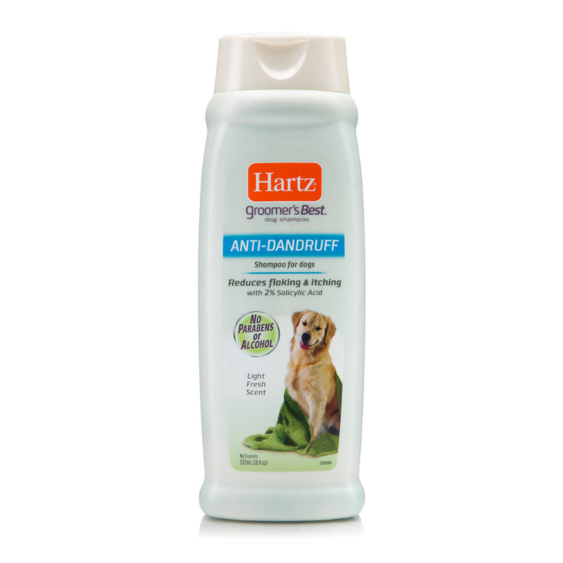 Hartz Groomer's Best Dog Anti-Dandruff Light Fresh Scent Shampoo 15oz