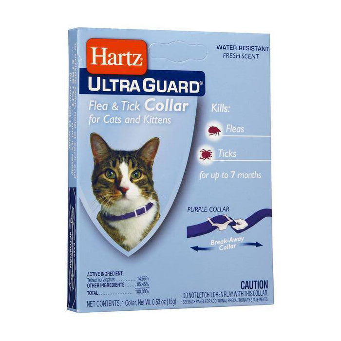 Hartz Ultra Guard Flea & Tick Collar for Cats and Kitten 1pc