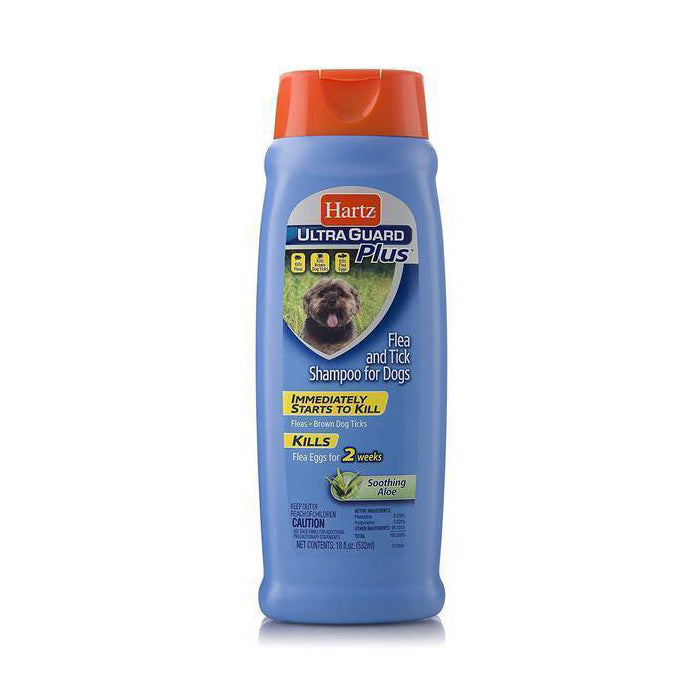 Hartz Ultra Guard Plus Dog Flea and Tick Shampoo 18oz