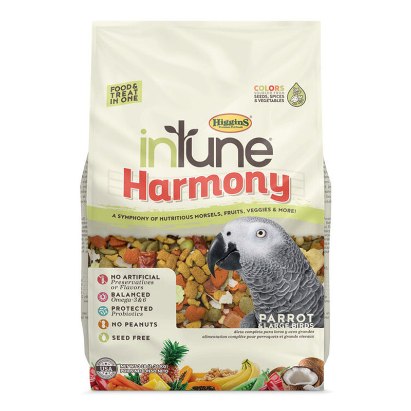 Higgins Intune Harmony Parrot & Large Birds 3lb