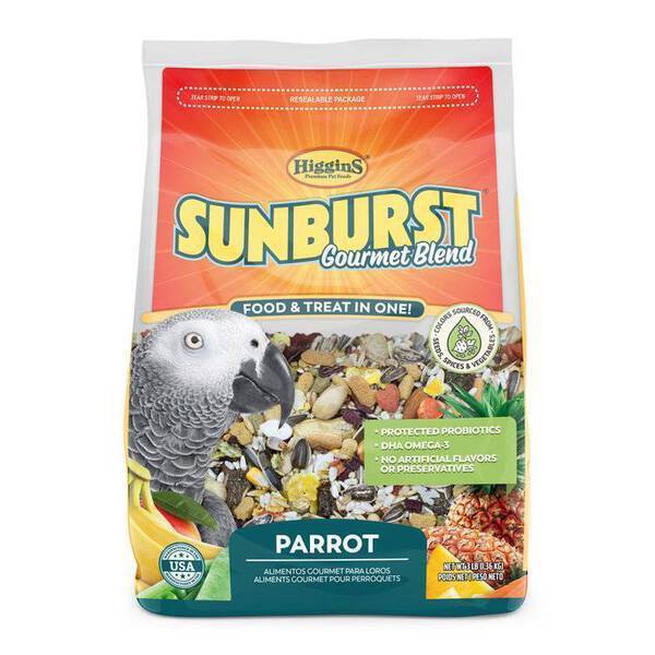 Higgins Sunburst Gourmet Blend Parrot 3lb