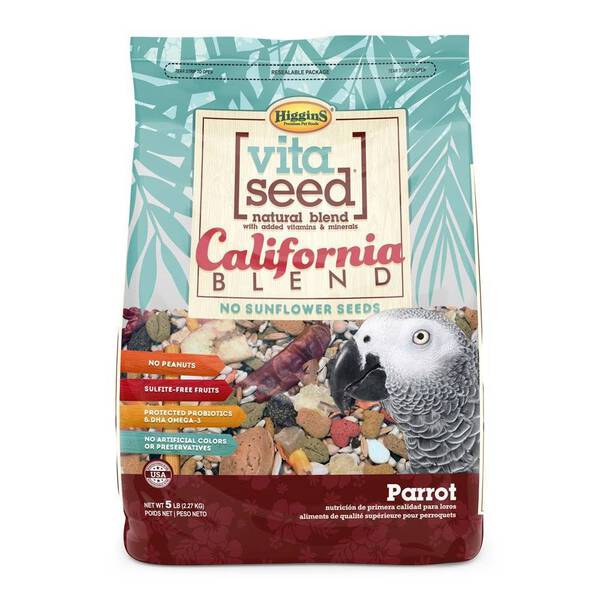 Higgins Vita Seed California Blend Parrots 5lb