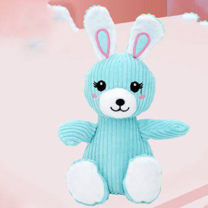 Hoopet Bunny Squeaker - Blue