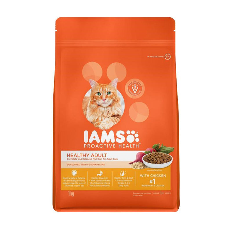IAMS Cat Proactive Health Healthy Adult Chicken 1kg