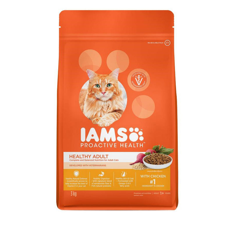 IAMS Cat Proactive Health Healthy Adult Chicken 3kg