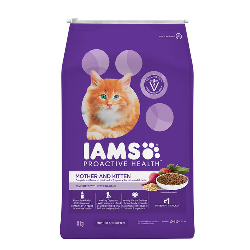 IAMS Cat Proactive Health Mother & Kitten 8kg