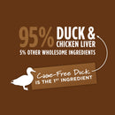 Instinct The Raw Brand Cat Original Grain-Free Pate Real Duck Recipe 5.5oz