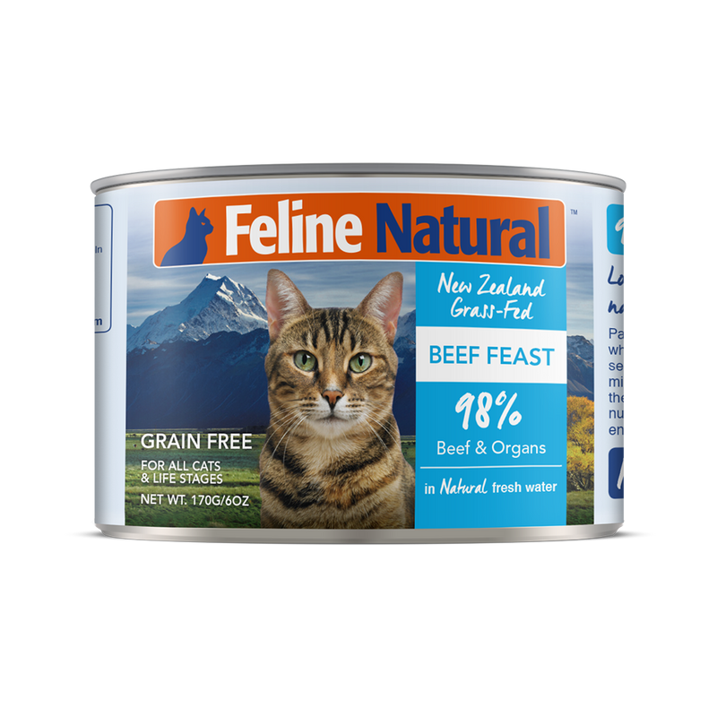 K9 Feline Natural Beef Feast 170g