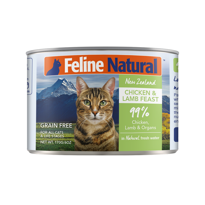 K9 Feline Natural Chicken Lamb Feast 170g
