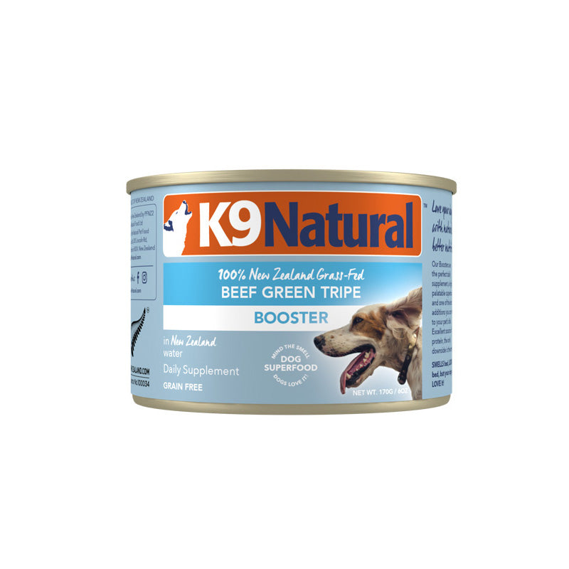 K9 Natural Dog Grain Free Beef Green Tripe Booster 170g