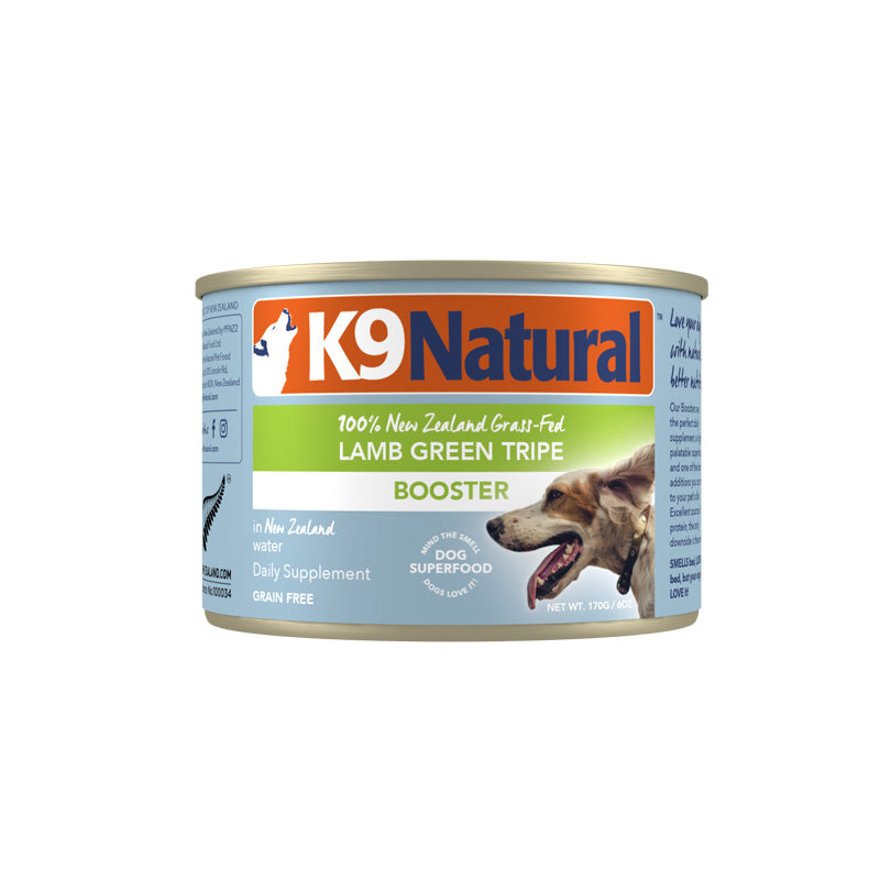 K9 Natural Dog Grain Free Lamb Green Tripe 170g