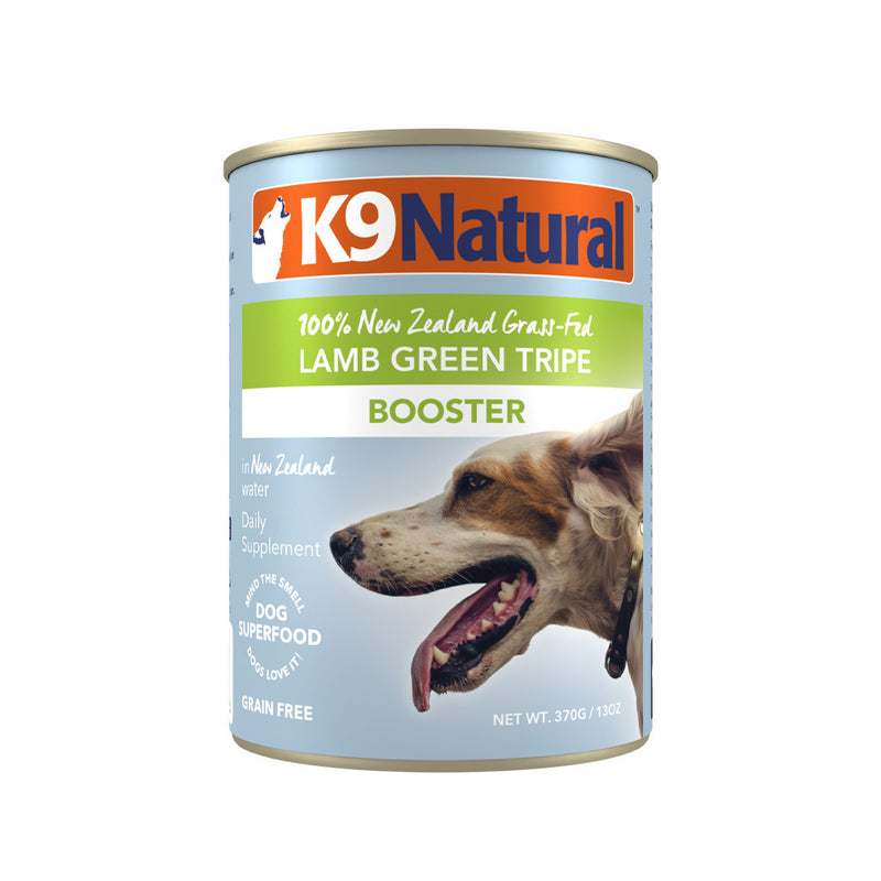 K9 Natural Dog Grain Free Lamb Green Tripe Booster 370g