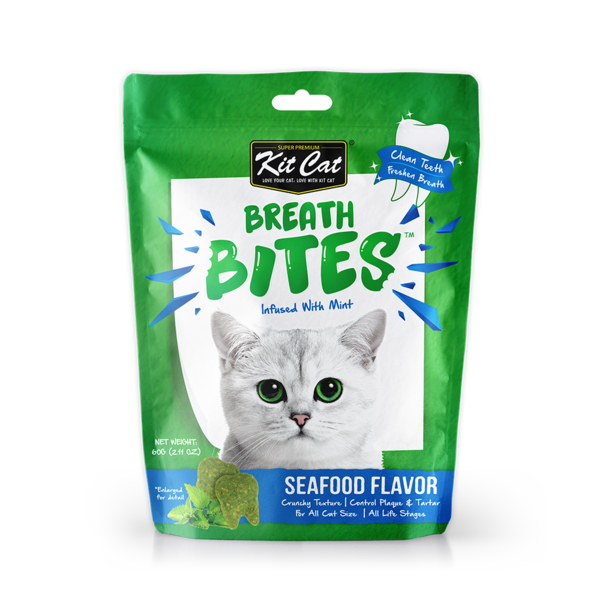 KitCat Breath Bites Seafood 60g