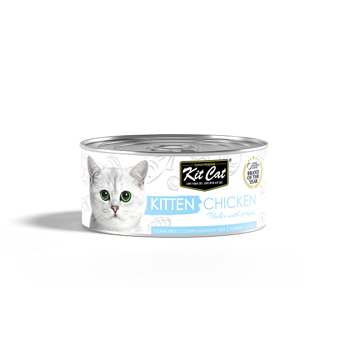 KitCat Kitten Chicken Flakes with Aspic 80g