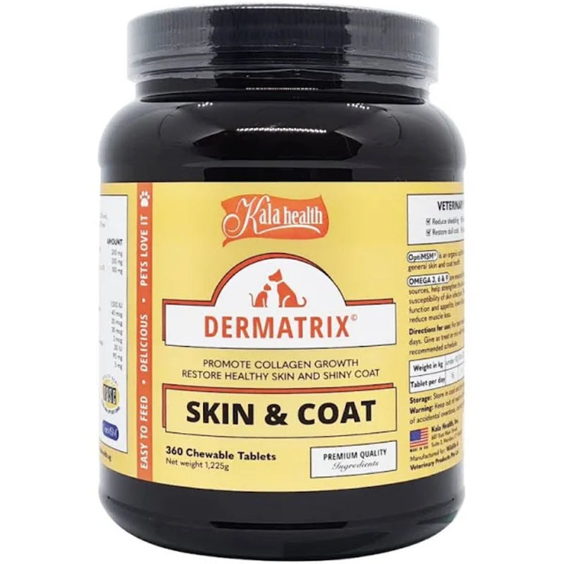 Kala Health Dermatrix for Dogs & Cats 360cts