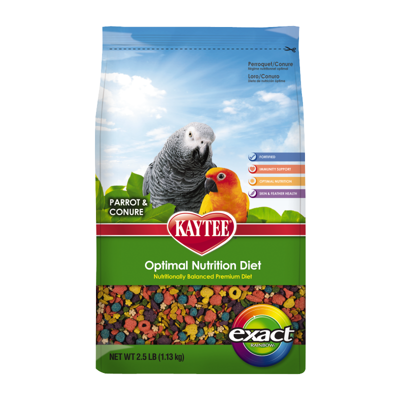 Kaytee Exact - Rainbow Premium for Parrots and Conures 2.5lb