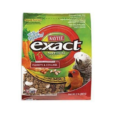 Kaytee Exact - Natural Veggie for Parrots and Conures 2lb