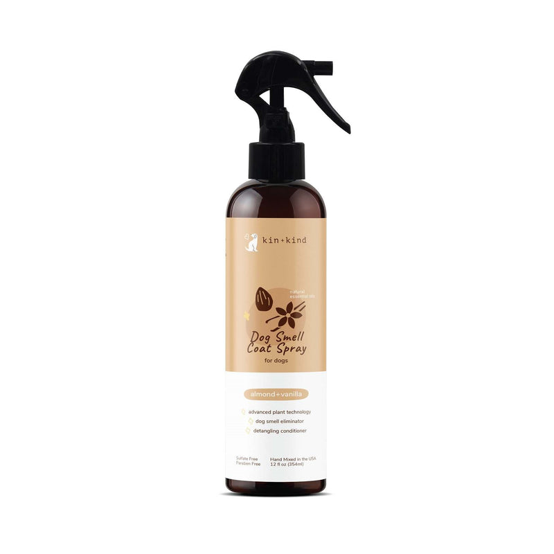 Kin + Kind Dog Smell Coat Spray Almond + Vanilla 12oz