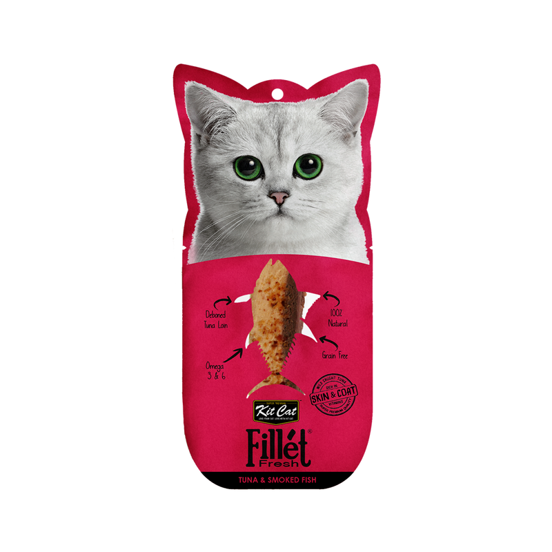 KitCat Fillet Fresh Tuna and Smoked Fish 30g