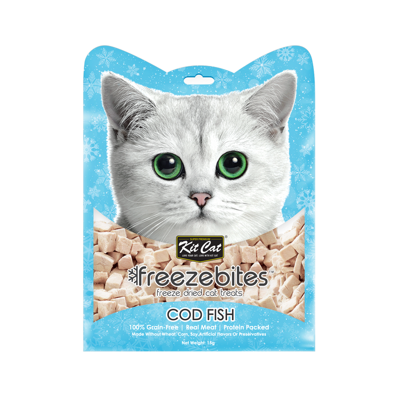 KitCat Freezebites Seafood Series Cod Fish 15g
