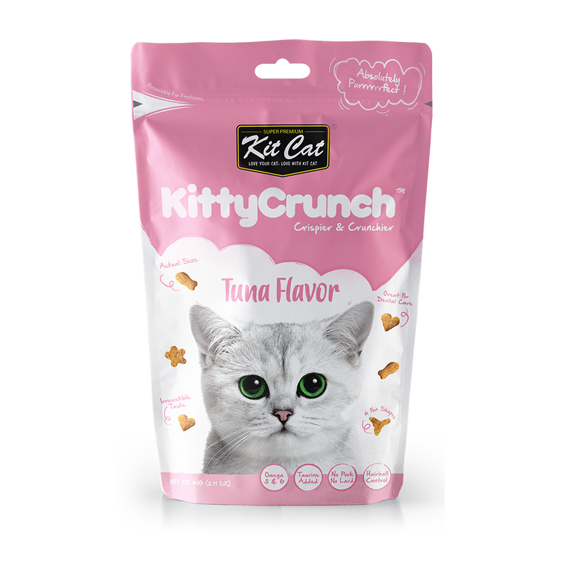 KitCat KittyCrunch Cat Bites Tuna Flavor 60g