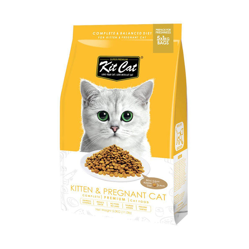 KitCat Premium Cat Food Kitten & Pregnant 5kg